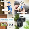 CCTV Lens 4K 8MP WiFi Surveillance Camera Outdoor 5X 10X Optical Zoom Speed Dome PTZ Camera 5MP Human Tracking Color Night CCTV IP Camera YQ230928