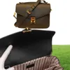 Дизайнерские сумки искренняя кожаная женщина сумочка сумка для плеча женщина кроссовый цветок моды с датой код серийный номер тисненный PAT9930350