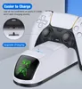 Chargers Dual Fast Charger for Playstation 5 Controller Station Charging Cradle Dock With LED Indicator PS5 Gamepads 230927