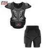 Giacca da motociclista per adulti Uomo Armatura Guardia Corpo protezione petto schiena spalla Moto Motocross Racing Equitazione Moto Protezione dell'anca1185o