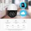 Obiettivo CCTV 1080P PTZ Telecamera IP Wifi Esterno Zoom digitale 4X AI Rilevamento umano Telecamera wireless H.265 P2P Audio 2MP 3MP Telecamera CCTV di sicurezza YQ230928