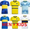 2023 2024 Boca Juniors soccer Jerseys VILLA SALVIO Men kids Benedetto Salvio camisa de futebol 23 24 football shirt TEVEZ CARLITOS MARCOS ROJO VAZQUEZ CAVANI