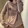 Top de terciopelo vintage para mujer Camisa inferior de manga larga con capucha Otoño Invierno para mujer Nuevas llegadas 2023 Sudadera informal cómoda y suave YQ230928