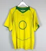 1998 Brasil soccer jerseys 2002 retro shirts Carlos Romario Ronaldinho 2004 camisa de futebol 1994 BraziLS 2006 1982 RIVALDO ADRIANO JOELINTON 1988 2000 1957 2010 99