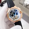 Men Wristwatch Automatic Machinery Watch Fashion Square Blue Dial Steel Stains Strap Strap Watches Sport Clock Montre de Luxe Cart03