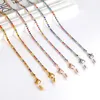 10st Crystal Solglasögon Lanyard Chain for Glasses Women Fashion Face Mask Chains Jewel Neck Holhållare2616