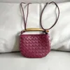 Bolsa Cassete Sardinha Clássico Senhoras Designer Sacos Veneeta 2023 Tubarão Tecido Bun Mini Portátil Cor Sólida Metal Mulheres Ombro Alça Mulheres Bolsas