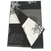 Foulards hiver Design arbre de noël hommes écharpe en cachemire marque de luxe de haute qualité chaud foulard en laine de soie hommes 230928