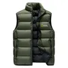 Gilets pour hommes hommes gilet coupe-vent veste sans manches hiver manteau décontracté en coton chaud épaissir impression gilet 230927