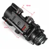 البصريات PRISM SCOPE 4X32 نطاقات البندقية التكتيكية مع نطاق شبكي أخضر أحمر مضاء مناسبة لبيكاتيني أو ويفر للسكك الحديدية للصيد