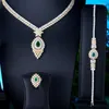 Necklace Earrings Set Kellybola Luxury Gorgeous Women Cute Noble Bangle Ring 4PCS Jewelry Charm Brides Wedding Jewellery