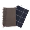 Scarves 2023 Luxury Designer Plaid Striped Neck Warmer scarves Recycled Polyester winter scarf for men 230927