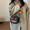 イブニングバッグY2K韓国のファッションカボチャハロウィーン楽しい肩以降のハラジュクトートバッグクロスボディレディースバッグバグットハンドバッグ女性230927