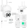 CCTV -lins 4MP HD Outdoor WiFi Camera Waterproof PTZ IP Camera 5x Digital Zoom 1080p WiFi Surveillance Camera CCTV AI Auto Tracking ICSEE YQ230928