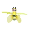 Intelligensleksaker Toy Bee Automatisk induktionssimulering Elektrisk lysande leksak laddningsbara barn Toy 230928