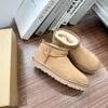 Ultra Mini Boots E Boots Platform Designer Boots Tazz Slippers Woman Winter Wool Sly Boots Women Sheepskin Ankle Ug Ladies Fur