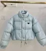 vestes femmes vestes d'hiver veste de créateur pour femmes vers le bas Parkas avec lettres Budge paillettes manteaux de mode taille réglable Streetwear SO4Z