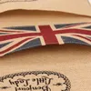Opbergdozen Britse vlag Jute Drievoudig 3 vakken Muurdeur Ophangorganizer Badkamer Diversen Opvouwbaar ondergoed Sokken Speelgoed Sleutel Sorteertas