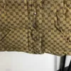 Kamizelka damska kurtka veste haftowane żakardowe litera bez rękawów stały kołnierz bawełniany płaszcz designerski kamizelki damskie kurtki damskie