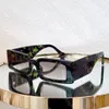 Lunettes de soleil à monture carrée pour hommes, lunettes de soleil de styliste avec lettres dorées, pour l'extérieur, à la mode, tendance, cadeau de noël