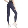 Leggings de fitness de yoga PA LU Mujeres pantalones cortos recortados PA ¡Lady Sports Sports PA Ejercicio Wear Girls Running Leggings Gym Fit Align 305