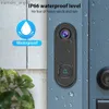 Doorbells Smart Home Outdoor Video Door Bell Wi -Fi dla domu domu Wodoodporna kamera do drzwi YQ230928