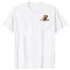 Męskie koszulki T-shirt Kapiet Kapibara zabawny kreskówkowy graficzny nadruk swobodny koszulka Kapibaras w unisex tops luźne retro mężczyzn tee kobiety