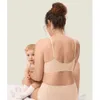 Ropa íntima de maternidad Momanda Sujetador de lactancia sin costuras para mujer Bralette con soporte acanalado Jersey inalámbrico Sin relleno Maternidad Lactancia Sujetadores para dormir 230927