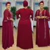 Plus -storlek klänningar Spring Autumn Elegant African Plus Size Long Dress African 3/4 Sleeve Polyester Solid Color Long Dress Dashiki African Clothes 230927