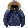 Men's Down Parkas Padding Male Winter Bomber Coat Heavy Jackets Hooded Padded Streetwear Fur Collar Short Parka Y2K 230927