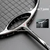 Rakiety badmintona 1PCS MAX 35 funtów podwójny most 100 Włókno węglowe z torbami Ultralight 4U 84G Professional Racquet Sports 230927