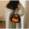 Totes Halloween Creative Funny Pumpkin Bag 2023 Autumn New Women's Bag Trendy Cool Shoulder Crossbody Bagstylishyslbags