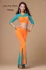 Scen Wear Wear Women Belly Dancing Costume Set Female Dance Outfit för tävling 18