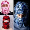 Moda máscaras faciais pescoço gaiter 1pcs balaclava angustiado malha máscara de esqui rosto completo máscara shiesty camuflagem balaclava velo fuzzy balaclava esqui balaclava 230927