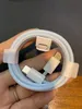 20W PD USB C -kabel för iPhone 15 14 13 12 11 Pro Max Fast Charging Cables Mini X XS XR 8 7 6 Data 1M Wire 5 Color