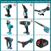 Brushless Electric Impact Wrench Angle Grinder Electric Hammer Electric Blower Reciprocating Chain Saw Series Bare Power Tools H2241