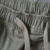 Erkek pantolon pantolon orta bel esnek sportif vintage kırpılmış pantolon 230927