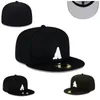 Toute l'équipe Plus Casquette Baseball Chapeaux Ajusté Chapeau Hommes Sport Casquettes de Baseball Hip Hop Adulte Visière Plate Pour Hommes Femmes Logo Sports de Plein Air Unisexe Taille Extérieure 7-8