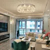 Taklampor Modern Minimalistisk kristallljus Lyxig och atmosfärisk LED Cirkulär vardagsrum Familj Hall Master Bedrum