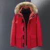 Parkas pour hommes Designer canadien hommes vers le bas Parkas vestes manteaux vêtements de travail d'hiver veste en plein air épaissi mode maintien au chaud couple diffusion en direct oies