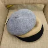 BERETS KANGOL KANGAROO WOOL BERET KVINNS Autumn och Winter Retro Hepburn Elegant Painter's Hat Soft Warm Fashion