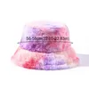 Chapeaux à large bord seau femmes hiver fausse fourrure casquettes doux moelleux épaissi garder au chaud Panama femme en plein air coupe-vent en peluche chapeau de pêcheur 230927