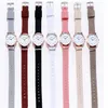 7 stijl nylon riem quartz horloge vrouwelijke studenten eenvoudige frisse meisje horloges hele dameshorloges2791