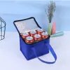 Utomhuspåsar Cooler Box Portable Thermal Isolated Bag Camping Foods Drink Bento BBQ Zip Pack Picnic Supplies 230927