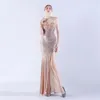 Sıradan Elbise Sequin Gece Elbise Kadınlar İçin Formal Özel Etkinlikler Lüks Partisi Zarif Düğün Uzun Fırsat Düğünleri 2023