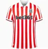 23 24 Stoke City Mikel Campbell Soccer Jerseys Smith Fletcher Powell Brown Clucas Home Kits 2023 Lewis Baker Baker Baker Men Kids Kit Football Shirts Uniforms