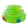 Meubles de chat Scratchers Balles de jouets pour chats en plastique solide arrondi interactif toutes les saisons Formation Jouets pour animaux de compagnie Jeux Produits Hz0004 Dhjul