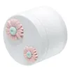 Nuovo arrivo 63mm 4 strati Cute Daisy Smerigliatrici per fumatori Rivestimento in ceramica ecologica Smerigliatrice per fumo in lega di alluminio per narghilè alle erbe secche