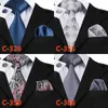 Handkerchiefs Mens Tie Purple Paisley Silk Jacquard Neck Ties Hanky Cufflinks Set Business Wedding Party For Men C-638