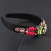 Shourouk Kleurrijke Luxe Strass Kristallen Hoofdband Vintage Hoofddeksel Prom Party Bruiloft Dames 938 Haarspeldjes Barrettes2908